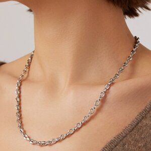 NWOT Jenny Bird Dhani Necklace Silver